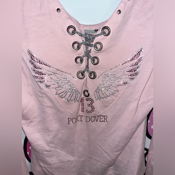 Baby Pink Friday the 13th Long Sleeve - Picture 2 of 4